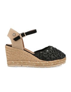 O-Joo Geri Flower sandalo espadrillas con zeppa